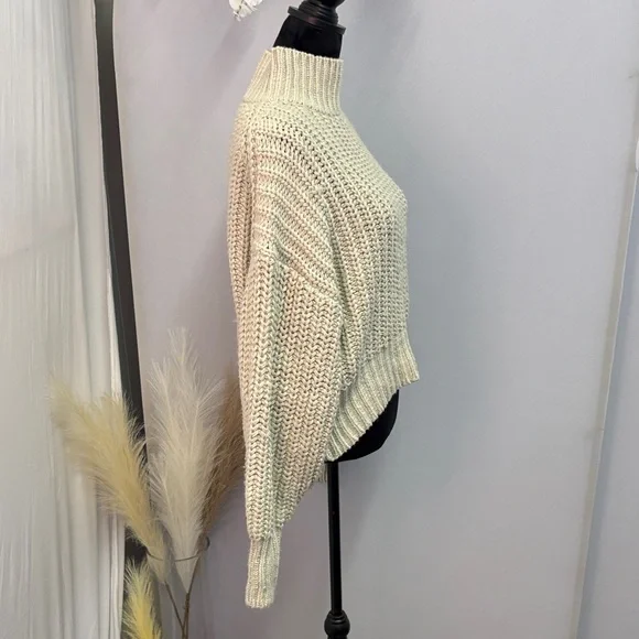 H&M Cream Knit Turtleneck Sweater - Picture 4 of 4